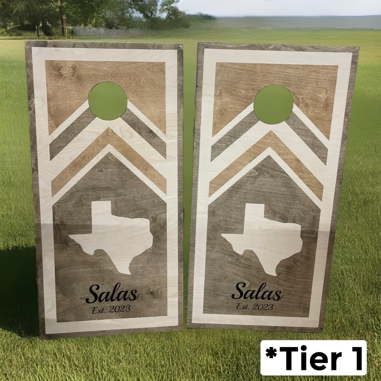 Custom Cornhole Set